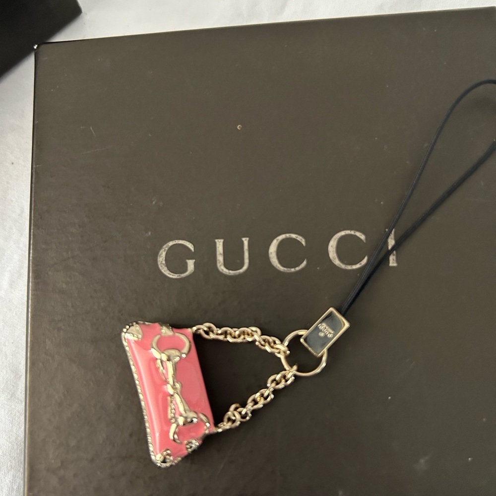 Gucci bag charm in box Juicy ornamentals